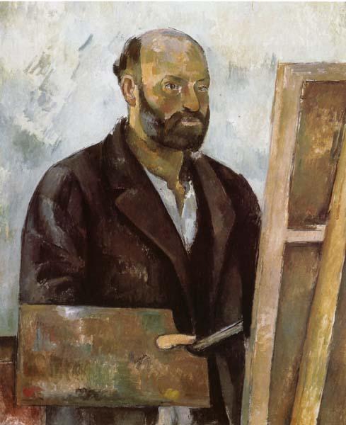 Paul Cezanne Autoportrait a la palette China oil painting art
